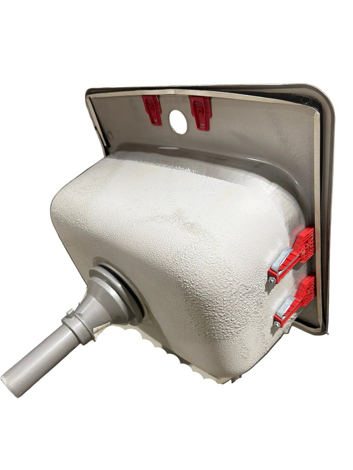 Kindred Single Stainless Steel Drop-In Kitchen Sink Easy System