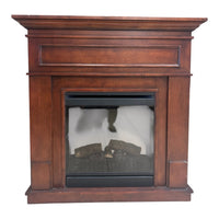 Dimplex Fireplace with A Traditional Mantel