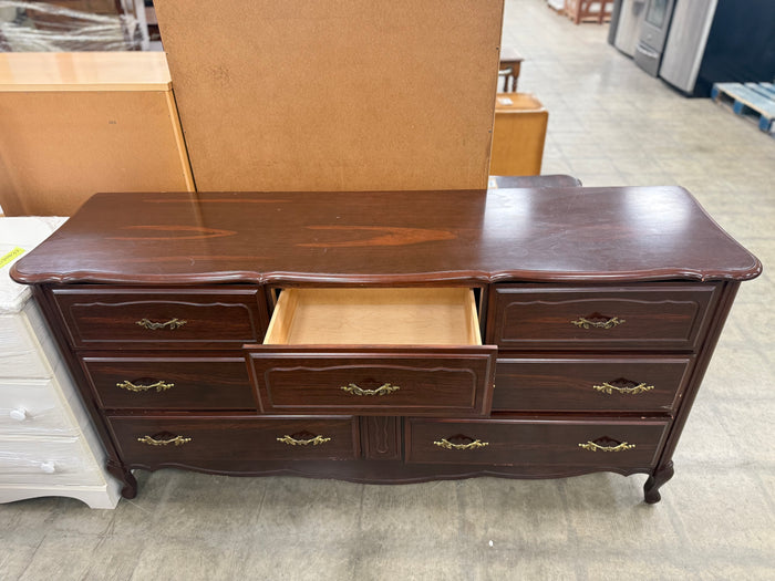Dark Mahogany Brown Dresser