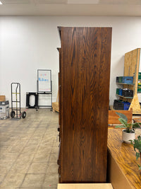 Rustic-Style Wooden Wall Unit