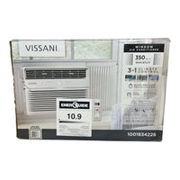 Vissani 8,000 BTU Window Air Conditioner in White
