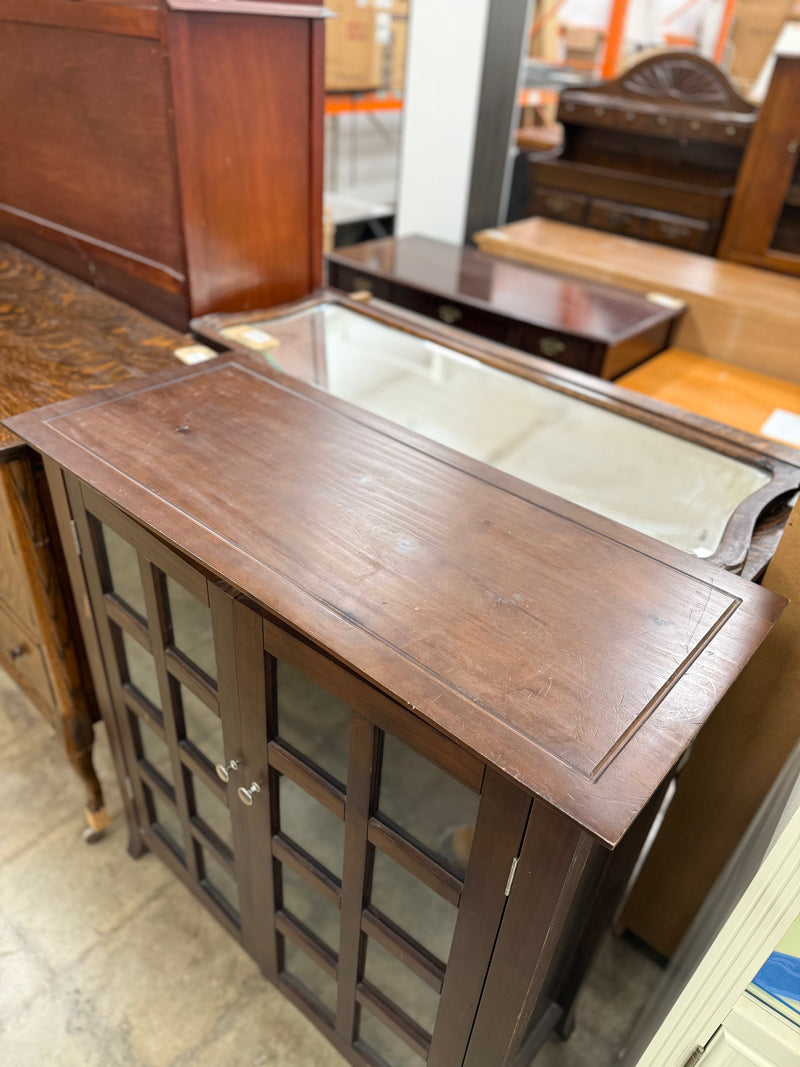Dark Brown Storage Cabinet