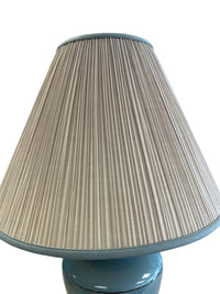 Blue Ceramic Table Lamp
