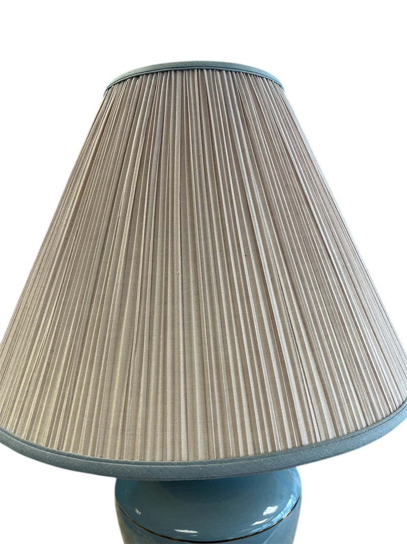 Blue Ceramic Table Lamp