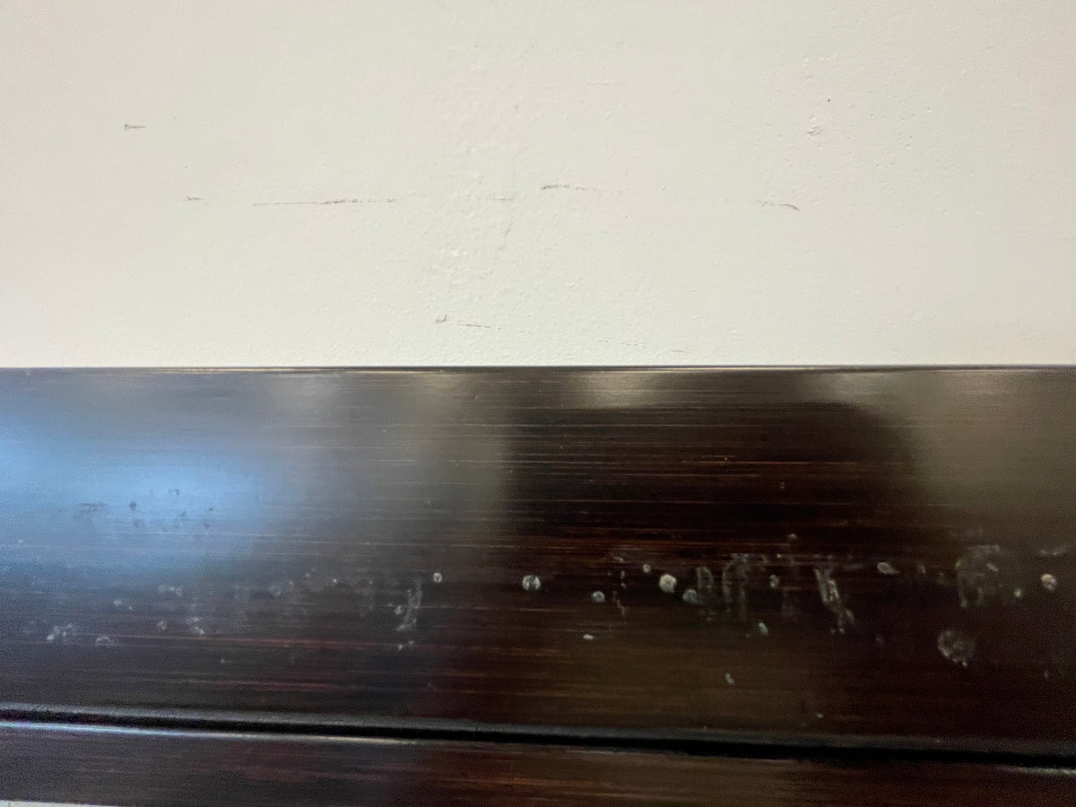 Tall Mirror in Dark Brown Woodgrain