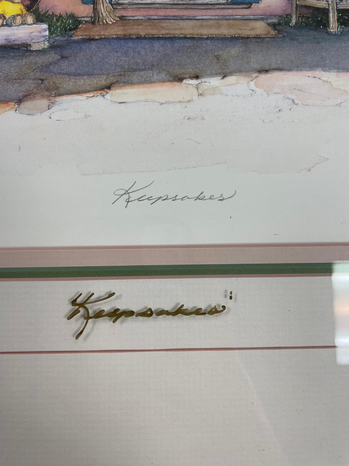 "Keepsakes" - By Laura Berry Framed Print