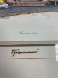 "Keepsakes" - By Laura Berry Framed Print