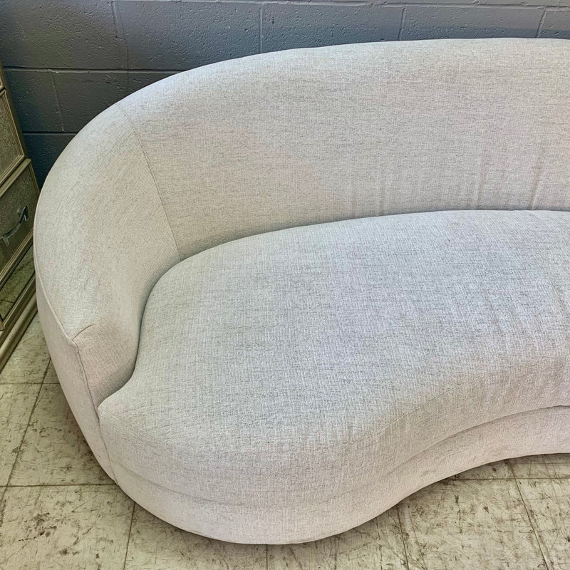 100-Inch Grace Curved Upholstered Sofa