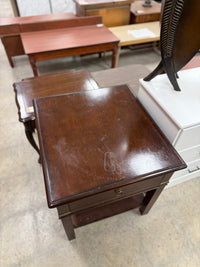 Dark Chocolate Brown Side Table