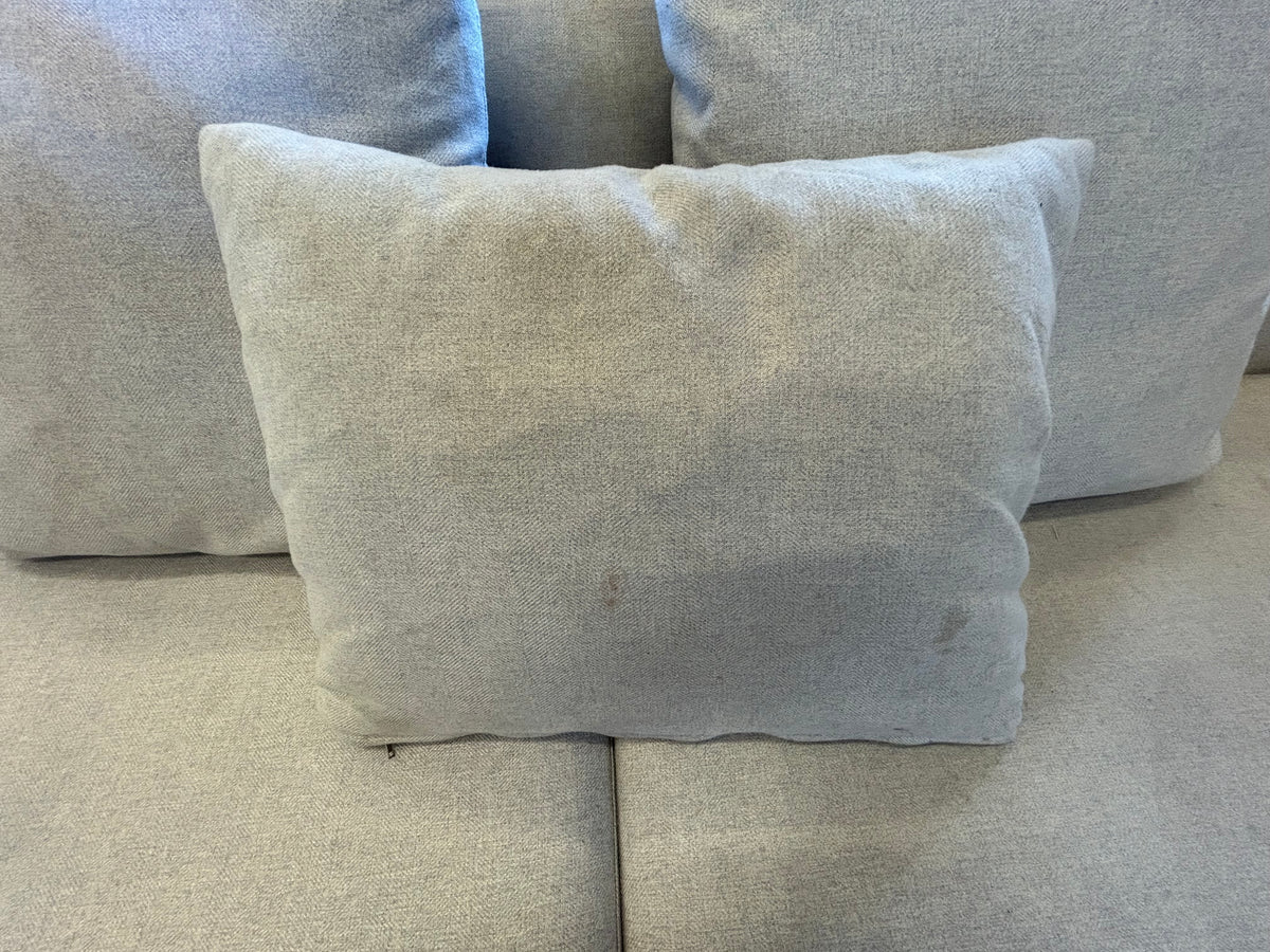 Grey Tuxedo Sofa