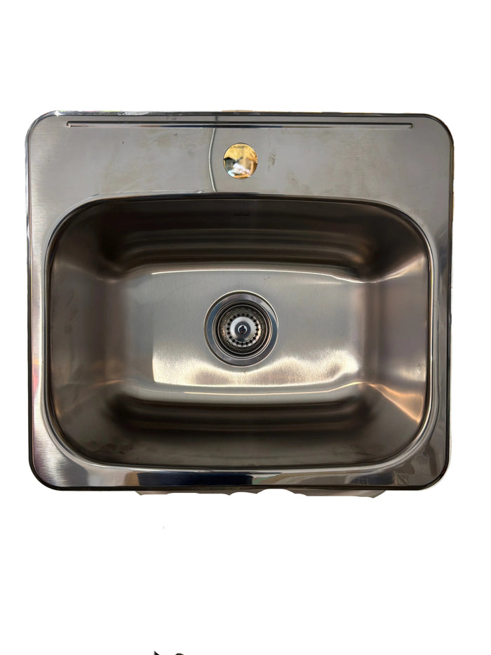 Kindred Single Stainless Steel Drop-In Kitchen Sink Easy System