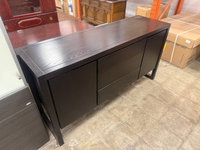 Black Modern Wooden Dresser