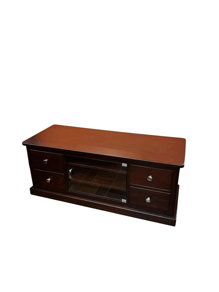Dark Wood Console Table