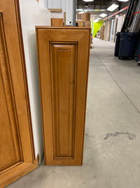 9 Pc Maple Color Kitchen Cabinet Set
