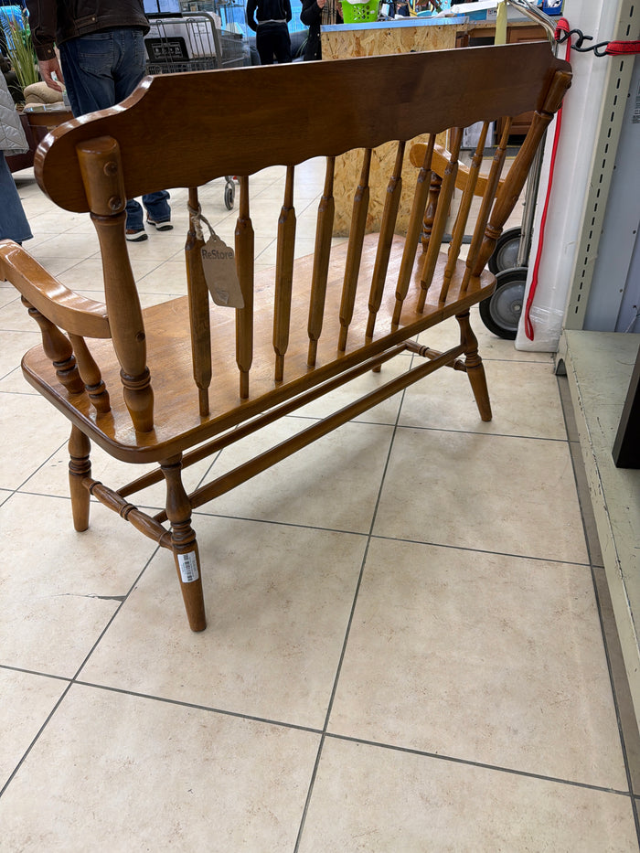 Deacon's Spindle-Back Bench