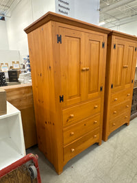 Solid Pine Armoire