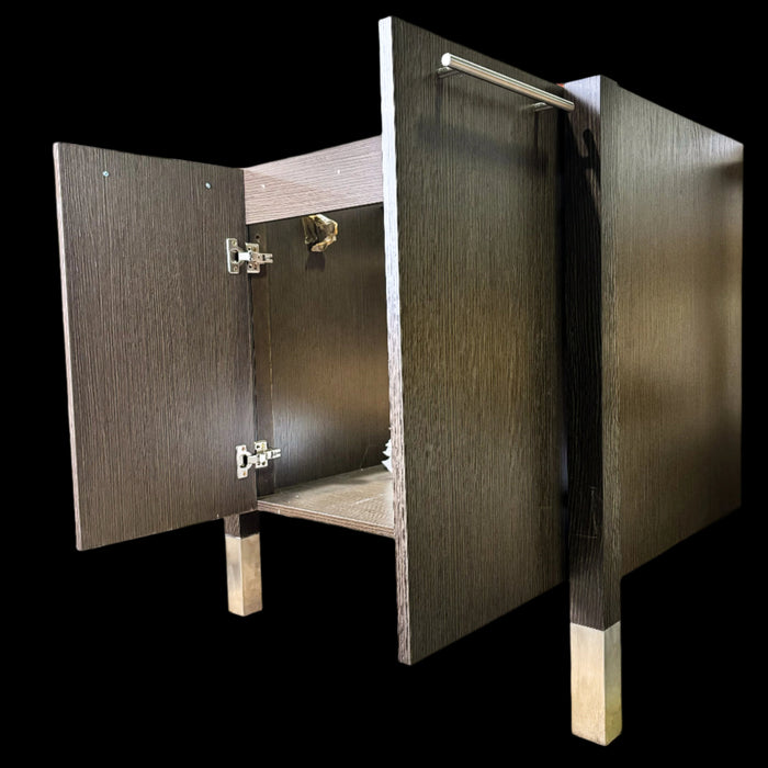 Wooden Console Vanity – 32-Inch Wide, No Countertop