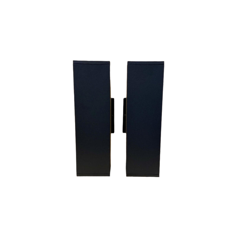 Bellevue Merissa 12" Tall Outdoor Wall Sconce - Rectangular Fixture (Set of 2)