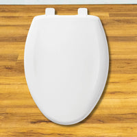 Bemis Elongated Toilet Seat 1200TCA - White