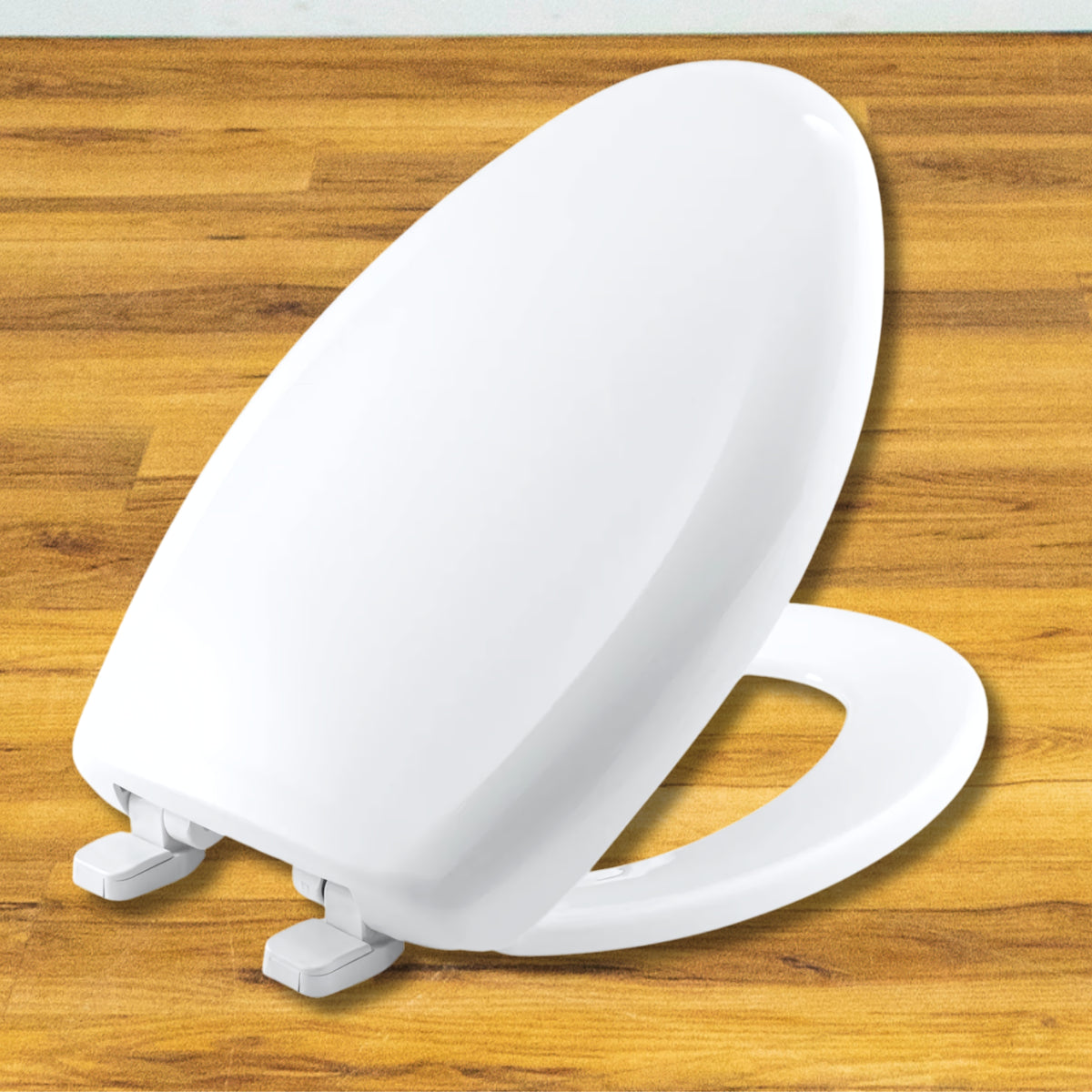 Bemis Elongated Toilet Seat 1200TCA - White