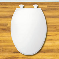 Bemis Elongated Plastic Toilet Seat 1800EC - White