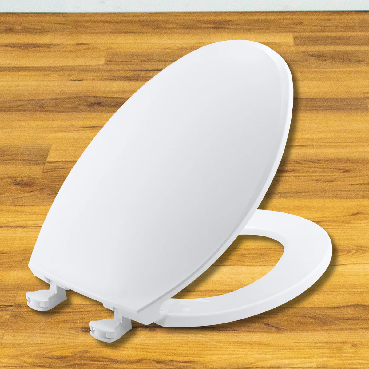 Bemis Elongated Plastic Toilet Seat 1800EC - White