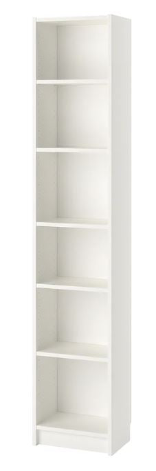 IKEA BILLY Thin Bookcase White