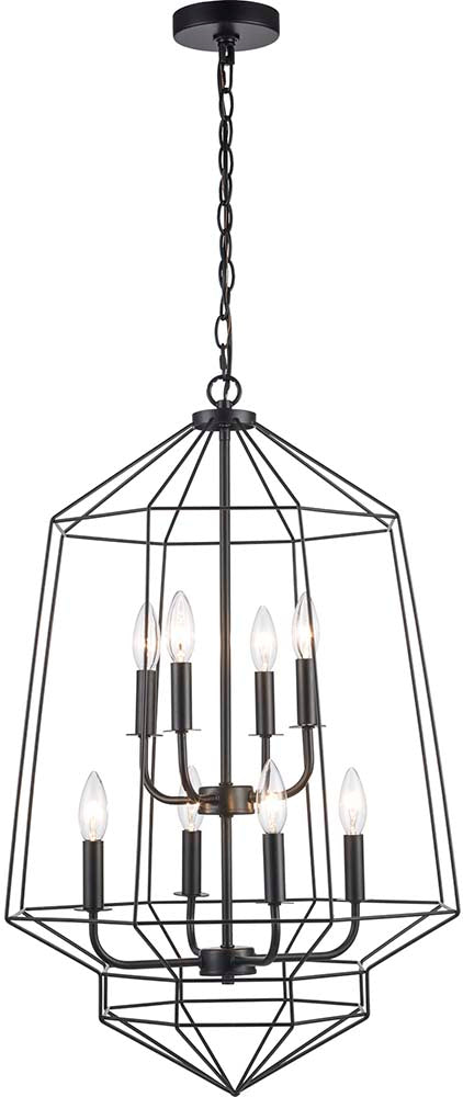 Trans Globe Journey Chandeliers Black