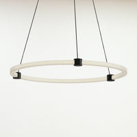 Bruni LED Pendant Light - Black 24 1/2" W x 1 3/8" H