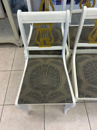 Classic Lyre-Back Dinning Chairs Set