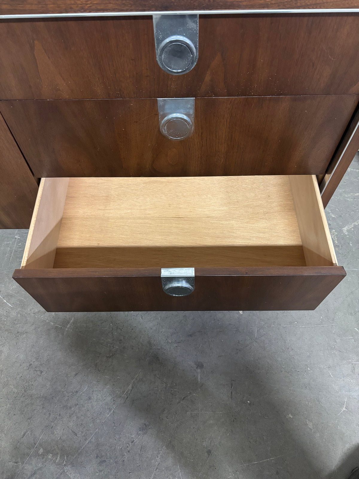 Faux Rosewood 9 Drawer Chest