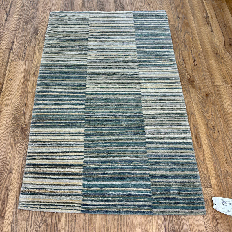 3x5-ft Spectrum Iceberg Area Rug – 100% Wool, 2-0046012