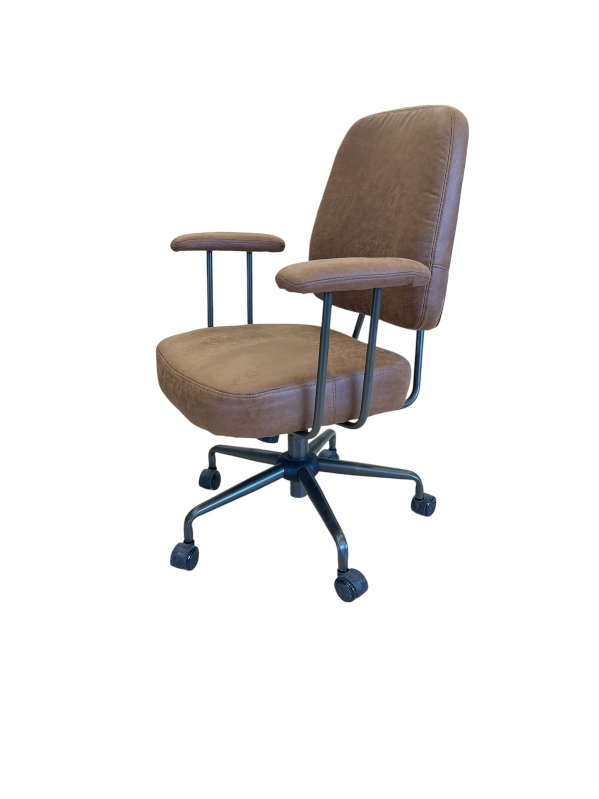 The Wellington Office Chair with Clay Toned Upholstered