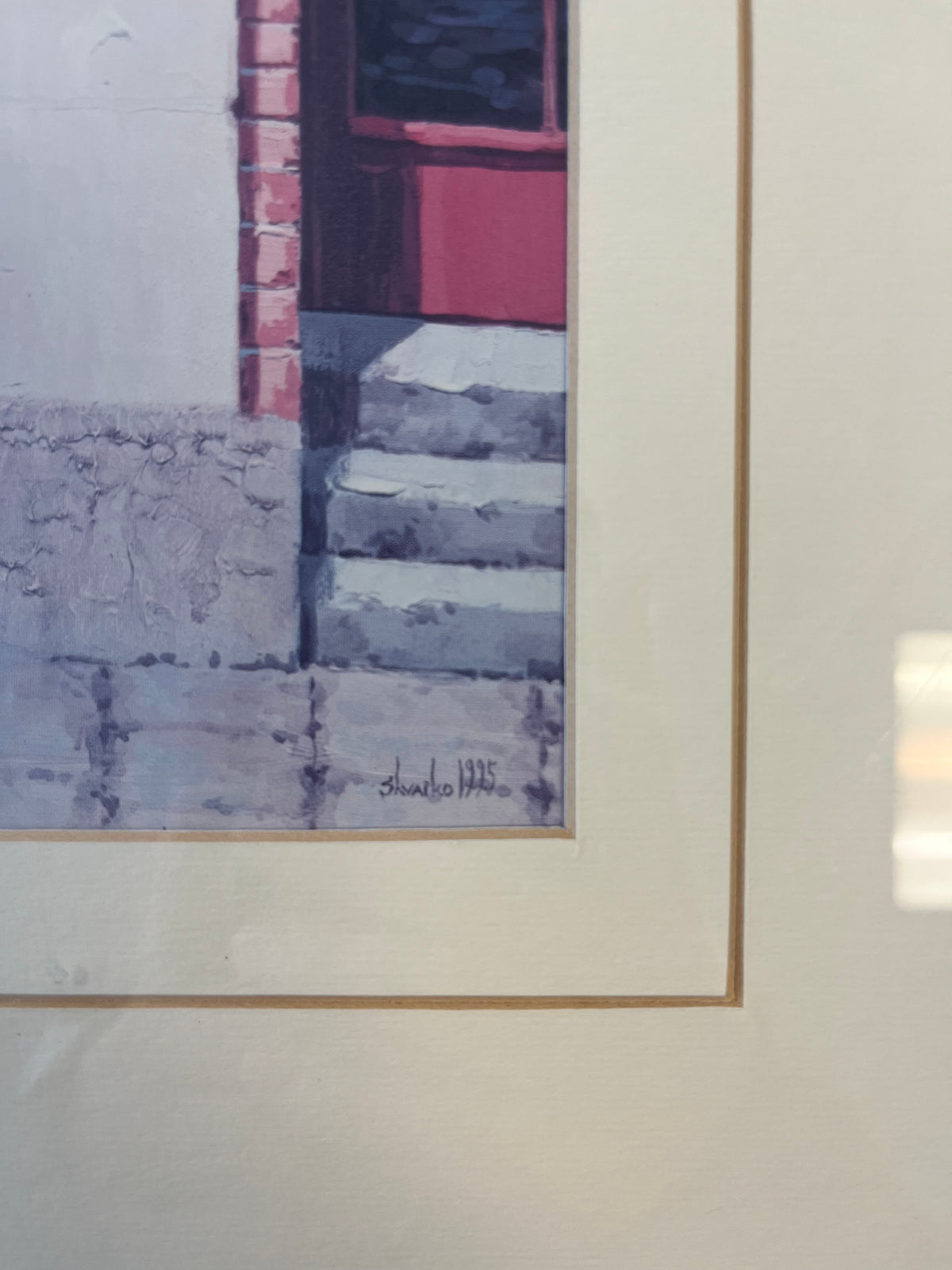 Framed Art Print - "Cafe Legend" by Shariko 1995