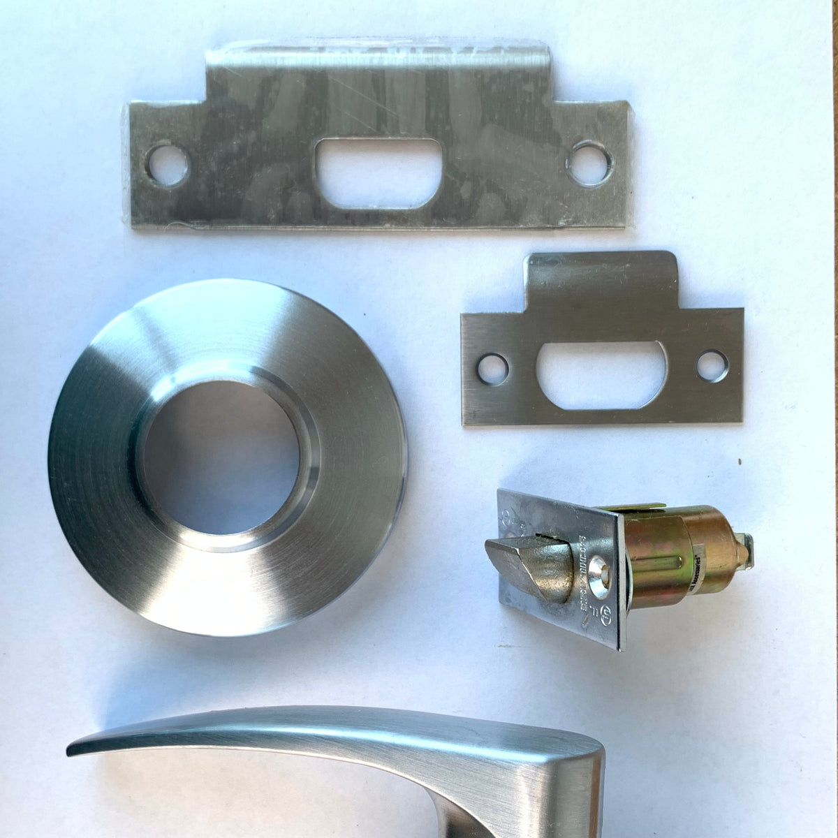 Schlage AL10S JUP 626 Grade 2 Passage Door Lever in Satin Chrome