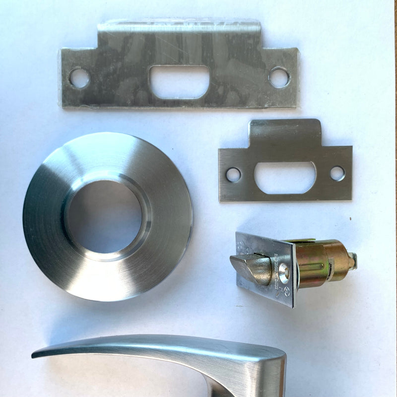 Schlage AL10S JUP 626 Grade 2 Passage Door Lever in Satin Chrome