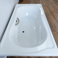 Elegancia Contour Bath Tub - 72" D x 21" H x 42" W