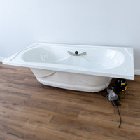 Elegancia Contour Bath Tub - 72" D x 21" H x 42" W