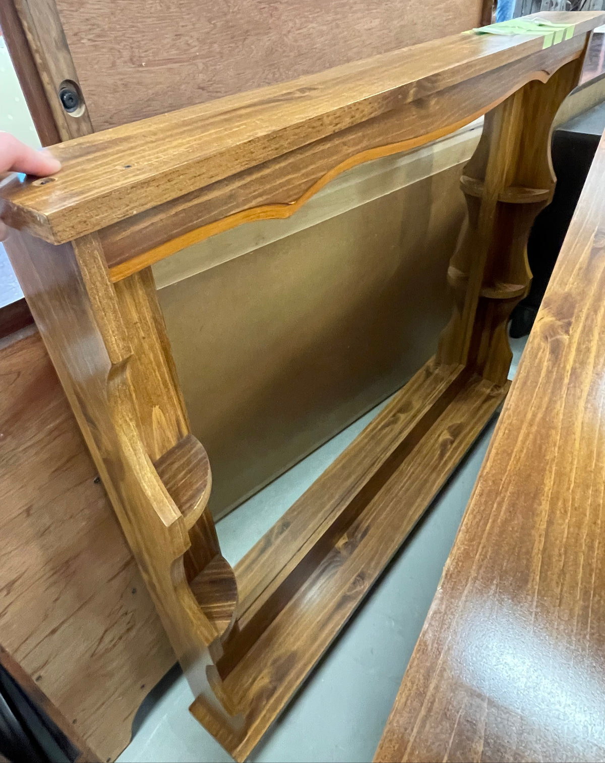 9-drawer Wooden Dresser with Mirror
