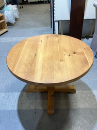 Round Wood Table