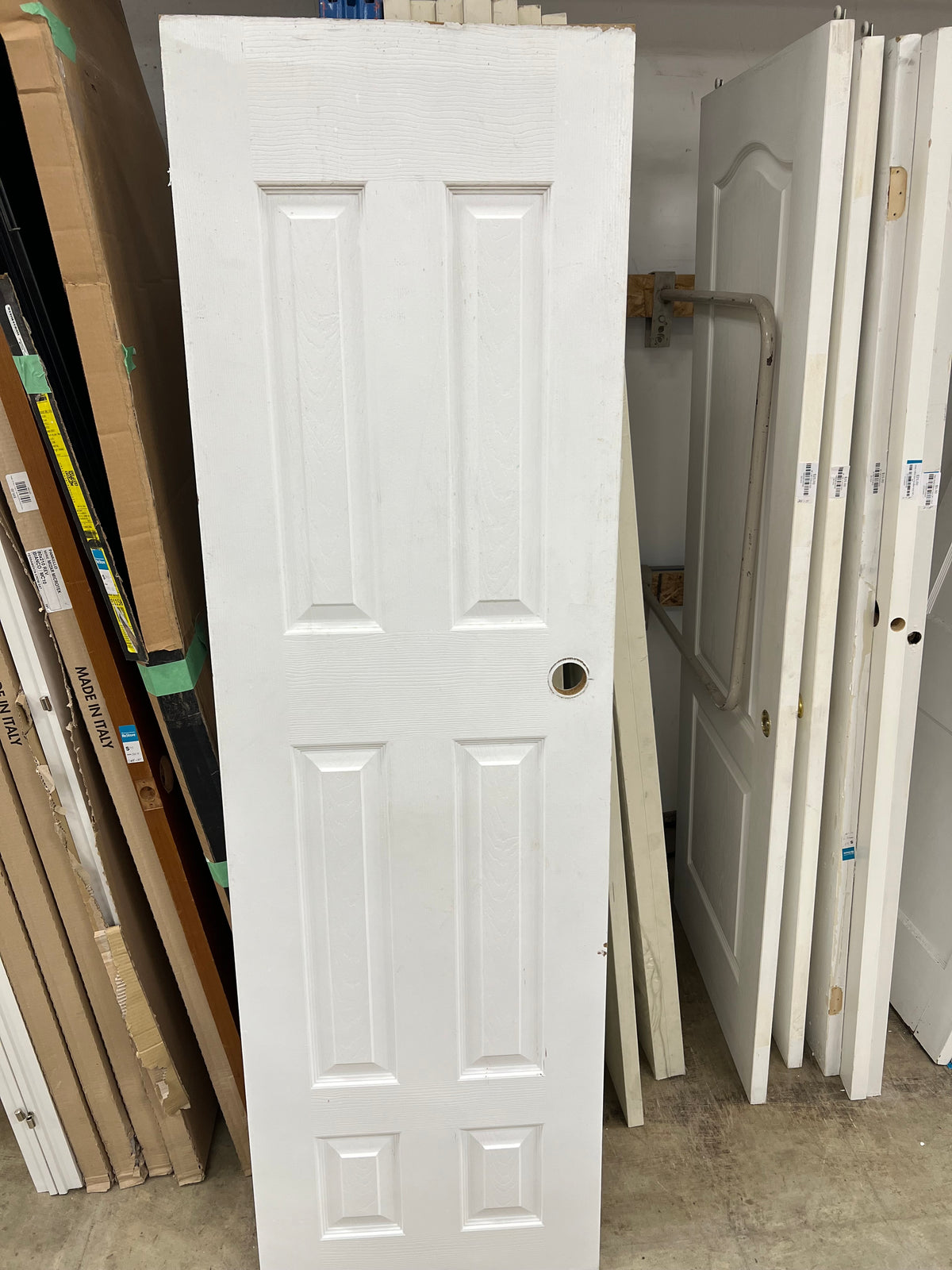 White Hollow Core Panelled Door 23.38" x 79"