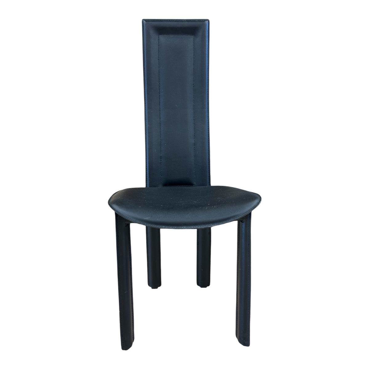 Cureo Faux Leather Dining Chairs Set - A Set of Four