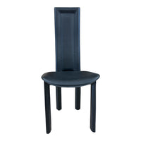 Cureo Faux Leather Dining Chairs Set - A Set of Four