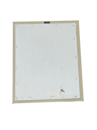 Rustic Farmhouse Pantry Diorama - Green Background on Chestnut Wood Frame