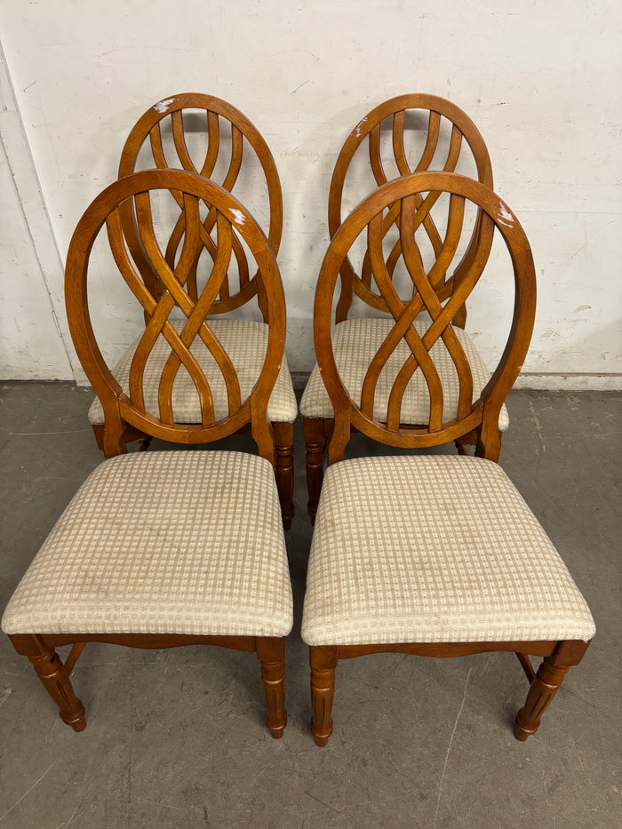 Set of 4 Decorative Dining Chairs