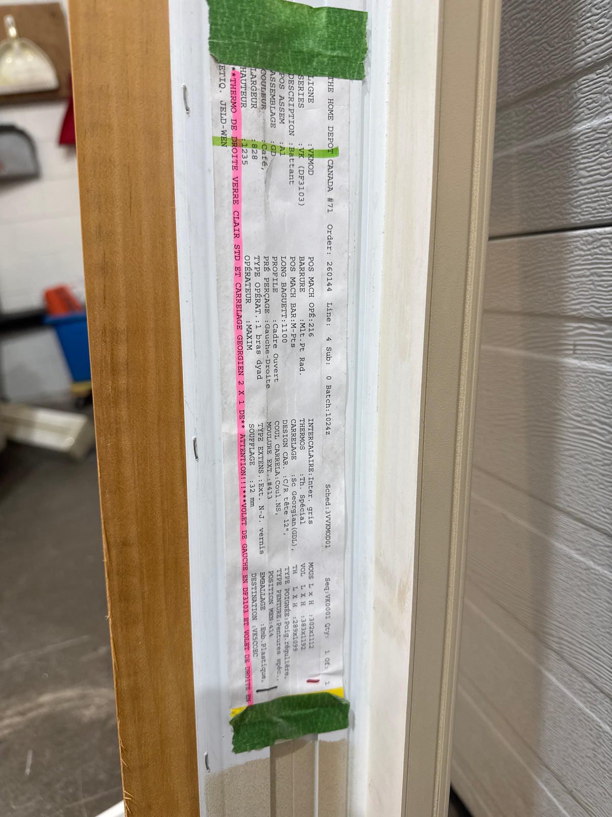 35.5 W x 51-3/4 L Casement Window