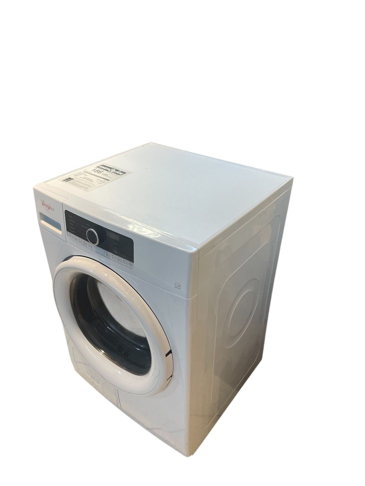White Whirlpool Dyer
