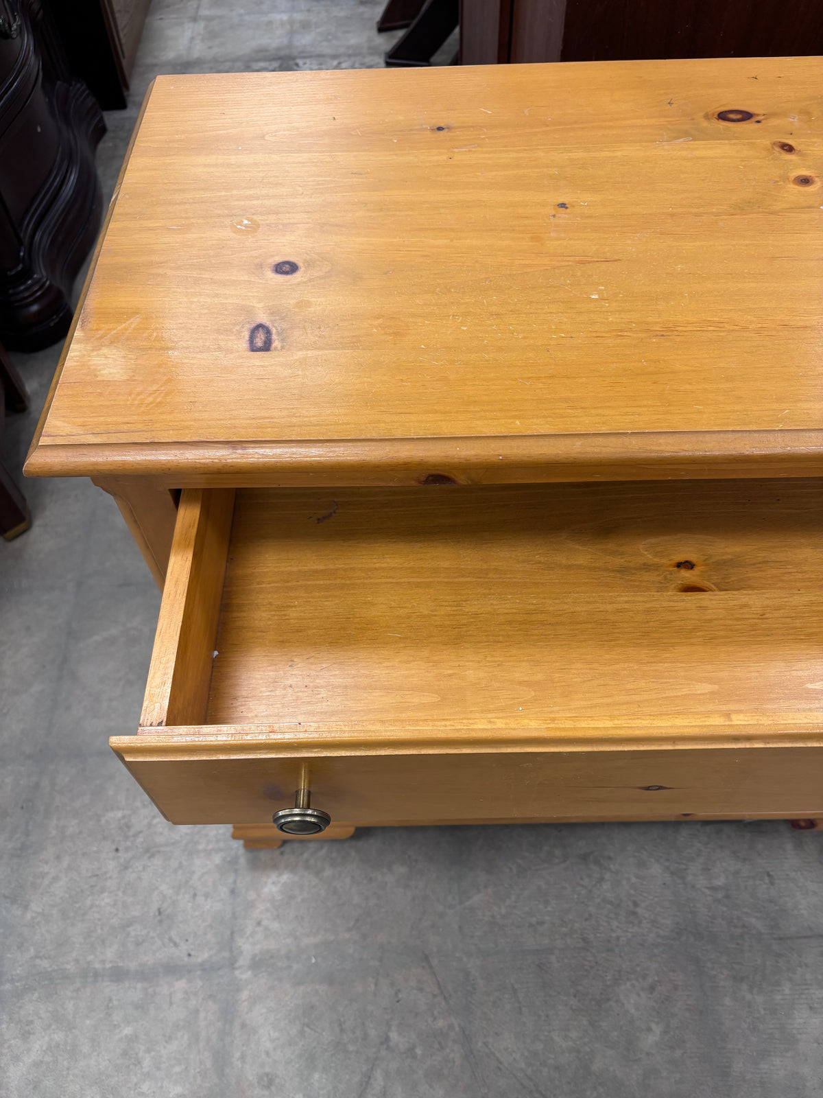 Rustic Pine Chest of Drawers