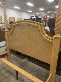 Light Honey Brown Somerset Square King Bed Frame