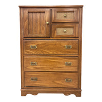 Lepine Pecan Wardrobe/Dresser